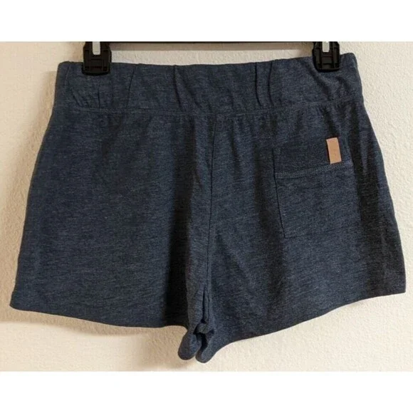 Wmn's LUNYA Blue Pima Cotton Blend Super Soft Sleep/Lounge Shorts XS EXCELLENT! - Picture 4 of 8
